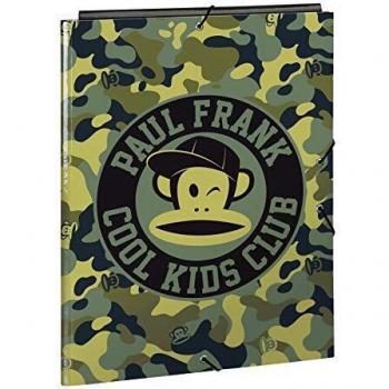 Paul Frank Camo Oficial Carpeta Folio Oficial Con 3 Solapas 260x365mm