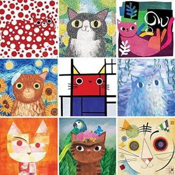 Artsy Cats 500Pc Family Puzzle