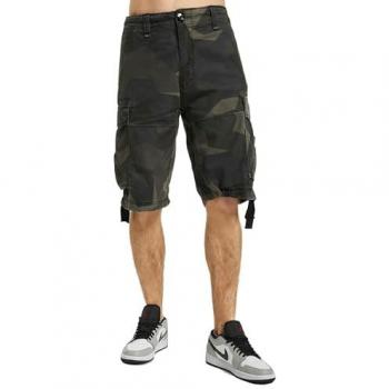 Brandit Vintage M90 Dark Camo Shorts - Camouflage Pattern - XXL - 100% Cotton