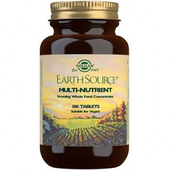 Solgar Earth Source Multi Nutrient - Whole Food - 180 Tablets