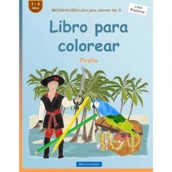 BROCKHAUSEN Libro para colorear Vol. 5 - Libro para colorear: Pirata: Volume 5