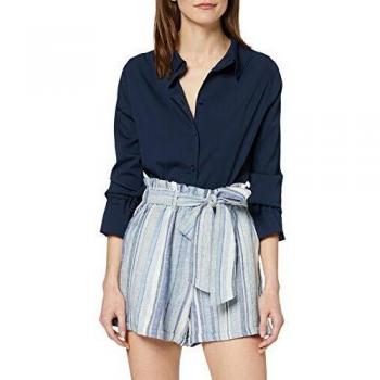 ONLY Onlrhonda Paperbag Shorts Wvn Pantalones cortos, Multicolor