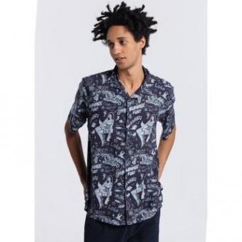 Camisa de manga corta multicolor Lois Jeans
