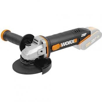Amoladora a batería 125 mm 20 V S/Bat, Negro Worx WX803.9