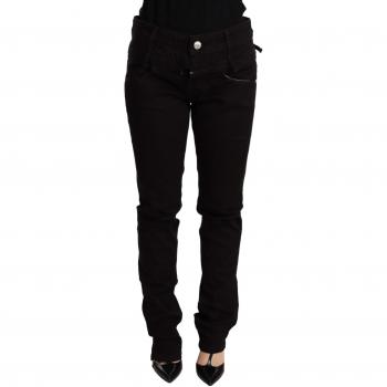 Acht Black Low Waist Skinny Jeans - W26