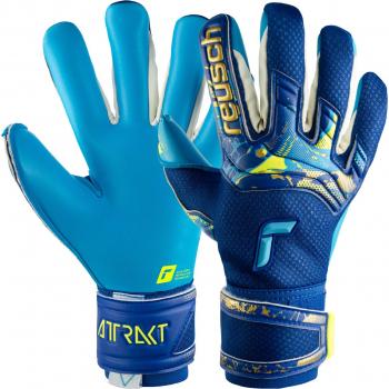 Reusch Guantes de Portero Attrakt Aqua - Excelente Agarre, Costura Interior, Talla 11