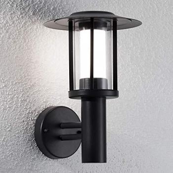 Aplique LED para exterior Gregory gris oscuro