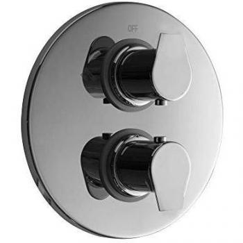 Galindo Aroha 460T200 Grifo Empotrable para baño-ducha Termostática Plata Cromado