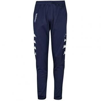 Kappa Pagino Pantalón Largo, Unisex, Azul Marino, L