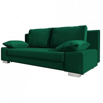 Sofá-cama Comfivo 145 con caja de ropa de cama, dimensiones 200x77x87cm, estilo Kronos 19