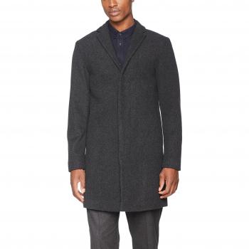 SELECTED HOMME Shdbrooken Coat, Abrigo para Hombre, Gris