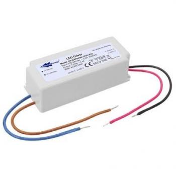 Fuente de Alimentación para LEDs Glacial Power - Tensión Constante 40 W, 24 V, 1.7 A, Intensidad de Luz Regulable por Dimmer Triac