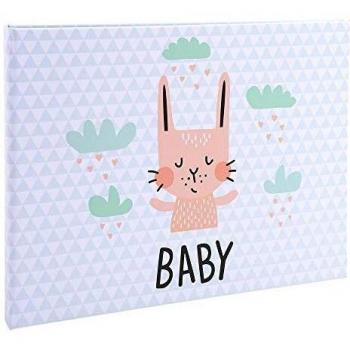 Álbum de fotos infantil Exacompta 28,5x22 cm - 30 páginas - Gris