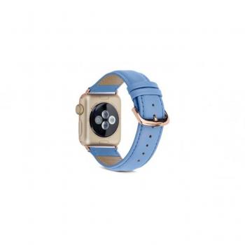 dbramante1928 Madrid-Correa de Reloj 38 Forever Blue, Unisex Adulto, 30/40 mm