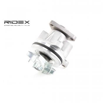Bomba de agua RIDEX 1260W0061 sin polea para FORD, MAZDA y VOLVO con anillo de sellado