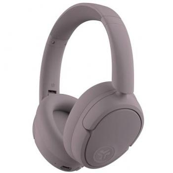 JLab JBuds Lux ANC Wireless Headphones - Mauve, Bluetooth, Over-Ear, Noise-Cancelling, USB Type-C, for Calls/Music