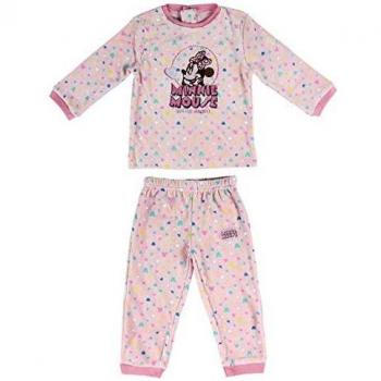 Artesania Cerda Pijama Largo Minnie Pelele para dormir, Rosa