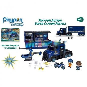 Pinypon Action Super Camión de Policía Famosa 700017344