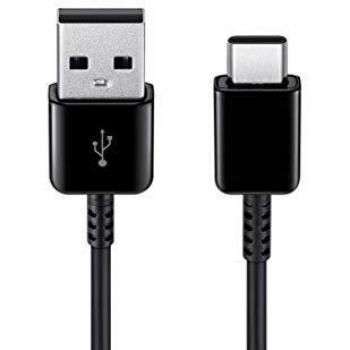 Samsung Original USB Type C Charge and Sync Cable – Genuine Samsung USB-A to USB-C Charging Cable for Fast Charging of Mobile Phones and Tablets – 1.5 m - Black