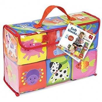 Set de Bloques Suaves en Tela Diset para Bebés +6 Meses
