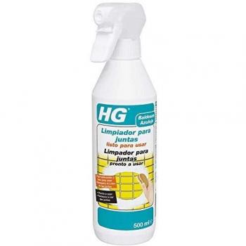 HG Limpiador para juntas listo para usar, Elimina la Suciedad y las Manchas entre Paredes y Suelos de Baldosas del Baño o la Cocina entre otros