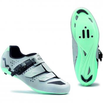 Zapatillas Northwave Verve SRS Plata Reflectante-Verde Mujer 2017
