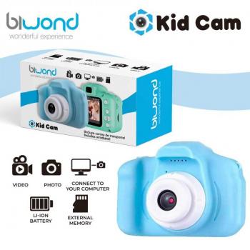 Cámara Digital Infantil Biwond Kid Cam Azul