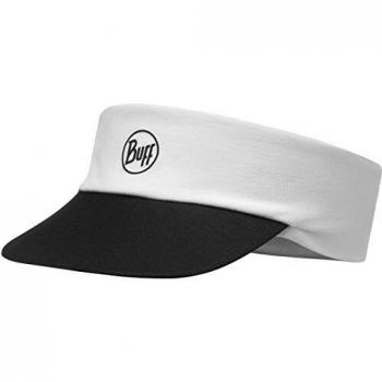 Buff Pack Run Visor - Visera, Unisex Adulto, Blanco