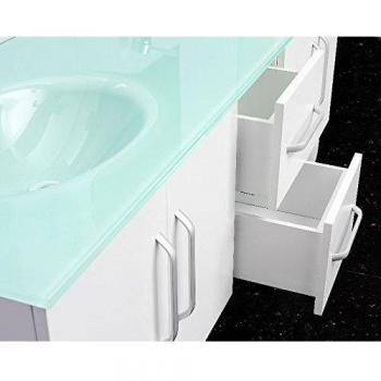 Mueble de Baño Simba Blanco 151 cm con Lavabo Incluido - Hielo Blanco