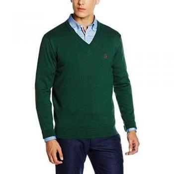 ELGANSO Pico Oscuro Codera, Jersey para Hombre, Verde, M