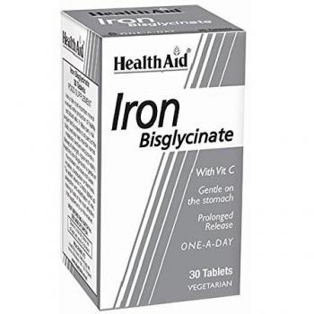 HealthAid Iron Bisglycinateablets - 30 Tablets