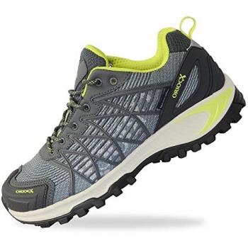 Zapatillas de Senderismo Oriocx Mahave V2 Pro - Resistentes al Agua, Ligeras y Cómodas - Unisex - Gris Talla 44