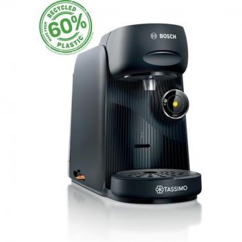 Cafetera de Cápsulas Bosch Tassimo Finesse TAS162E, 1400W, IntensityBoost, más de 70 bebidas, sostenible, color negro