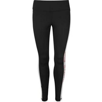 Reebok Linear Logo Tight Mallas, Mujer, Negro, XS
