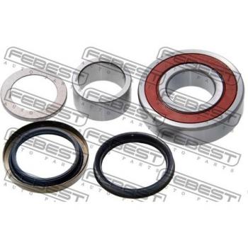 Cojinete de palier FEBEST AS-327219KIT con características de alta calidad, diseñado para ejes de transmisión, fabricado en materiales duraderos, con dimensiones específicas para un ajuste perfecto y capacidad de soportar altas cargas