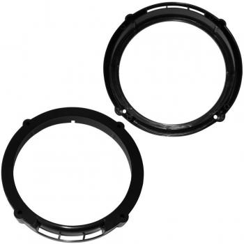 Aerzetix: 2 Adaptadores Soportes de Altavoces - 165mm - Puertas Traseras – para Automóvil