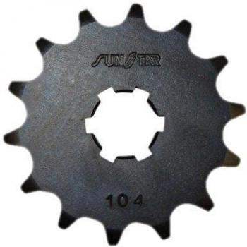 Sunstar 10415 15-Teeth 420 Chain Size Front Countershaft Sprocket