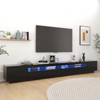 Mueble para TV con luces LED 300x35x40 cm