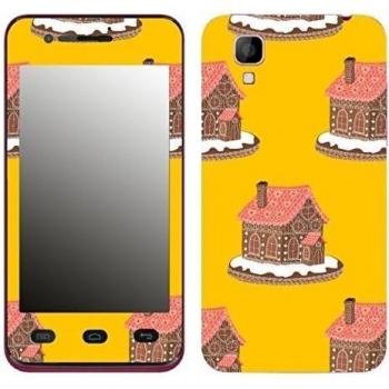 Motivos Disagu Design Skin para Wiko Sunset: Lebkuchenhaus - Gelb