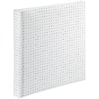 Álbum de fotos Hama Graphic Squares 30x30 con protector Blanco 320 hojas 10 x 15