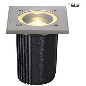 SLV 228434 DASAR EXACT GU10, square, ground recessed lamp