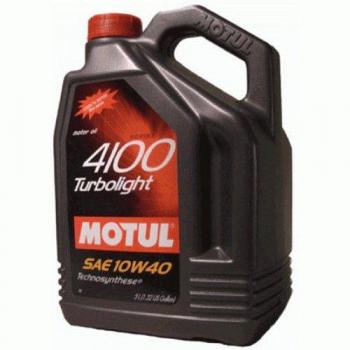 ACEITE MOTUL 4100 TURBOLIGHT 10W40 5L
