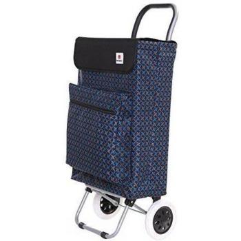 Karabar Moss carrito de la compra de gran capacidad, Azul