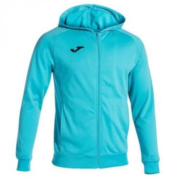 Chaqueta con capucha Joma Menfis turquesa flúor