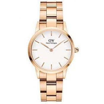 Daniel Wellington Iconic Link, Reloj Oro Rosado, 28mm, Acero Inoxidable, para Mujer