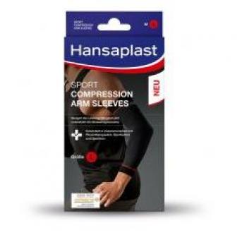 Hansaplast - Mangas de compresión para brazo, tensión deportiva, 1 pieza, unisex, talla L