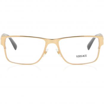 Versace VE1274 1002 Men's Eyeglasses Gold Size 57 - Blue Light Block Available (Frame Only)