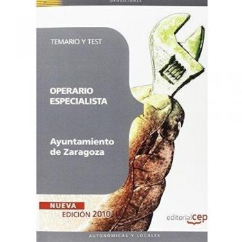 Operario Especialista Ayuntamiento de Zaragoza. Temario y Test