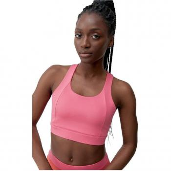 Top de mujer Navani Coral Bright/Fuxia Bright de Born Living Yoga