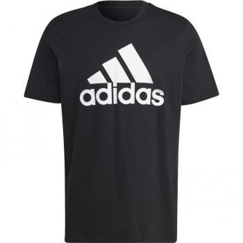 Adidas Essentials Big Logo Men's Black T-Shirt